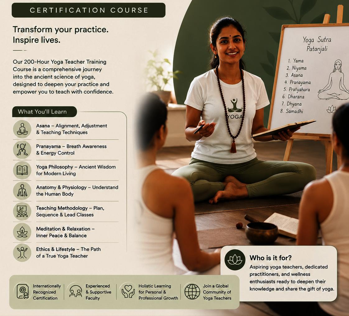 200 hour Yoga Teacher Training Online