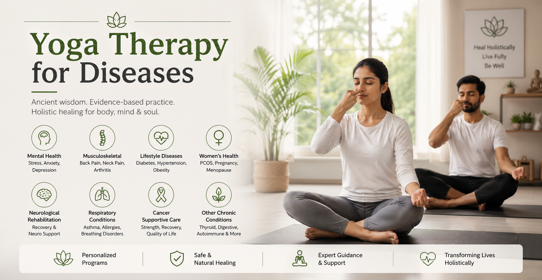 Yoga Therapy for Diseases