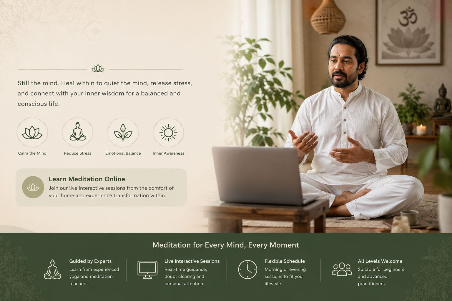 Online Meditation Courses and Classes