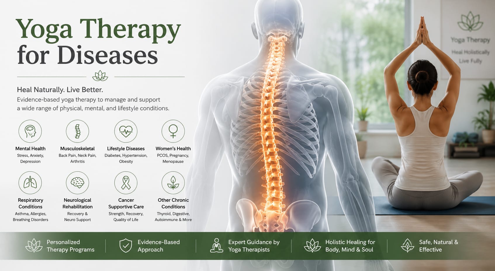 Therapeutic Yoga for Diseases
