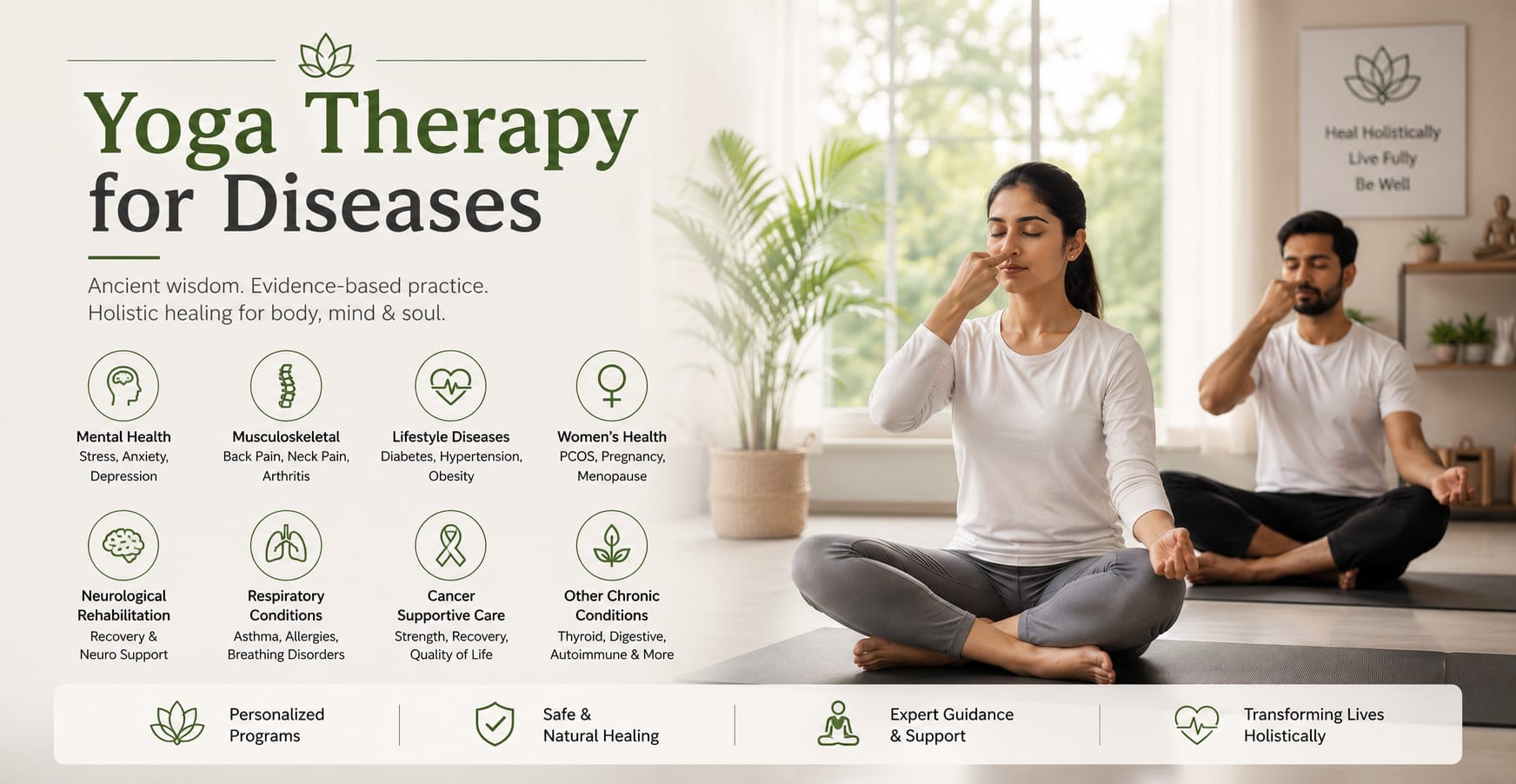 Yoga Therapy for Diseases